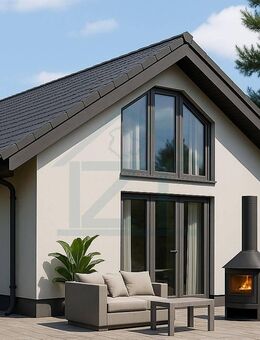 Moderner Bungalow mit Panoramafenster inklusive 872 m² Grundstück in Apolda - Apolda
