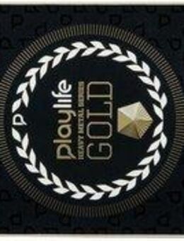 Playlife Skateboard Heavy Metal Gold