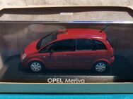 Opel Meriva rot Modellauto 1:43 - Leipzig