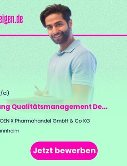 Leitung Qualitätsmanagement Deutschland (m/w/d) - Mannheim