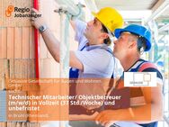 Technischer Mitarbeiter/ Objektbetreuer (m/w/d) in Vollzeit (37 Std./Woche) und unbefristet - Brühl (Nordrhein-Westfalen)