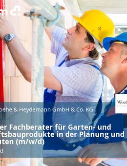 Technischer Fachberater für Garten- und Landschaftsbauprodukte in der Planung und bei Bauleuten (m/w/d) - Hamburg