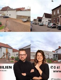 Gimbsheim - Anwesen mit viel Platz und Möglichkeiten *PROVISIONFREI F. D. KÄUFER* - Gimbsheim