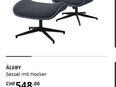 Sessel mit hocker in 8125