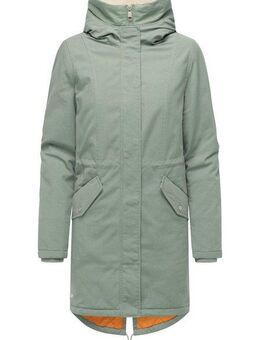 Ragwear Kurzmantel Coogle YOUMODO Kurzer Damen Wintermantel mit Rucksack-Trägern