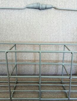 Flaschenkorb aus Metall - Essen