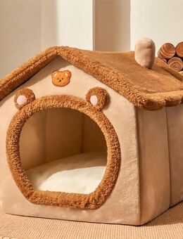 Faltbares Katzen- & Hundebett – Haustierhaus für Katzen & Hunde - Bad Brückenau