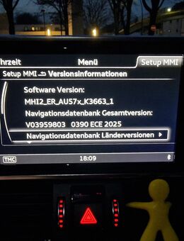 Audi MMI 4G Karten Software Update Europa 2025 / A6-A7 4G C7 - Duisburg