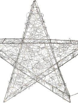 AM Design LED Stern, LED fest integriert, Warmweiß, Weihnachtsstern, Weihnachtsdeko aussen