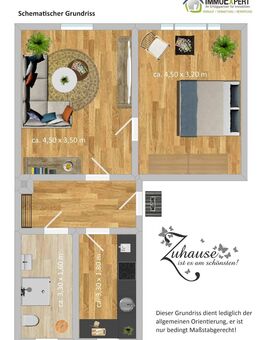 Charmantes Altbau-Domizil, 2,5-Zimmer-Dachstudio (3.OG) *Einzugsfertig renoviert* - Essen