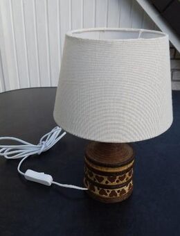 Jette Hellerøe Keramik Tischleuchte Tischlampe Lampe Leuchte Kunsthandwerk Handarbeit 49,- - Flensburg