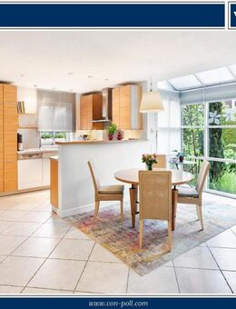 Moderne Doppelhaushälfte mit stilvoller Ausstattung und Gartenidylle in Obermenzing - München