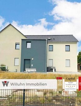 Sofort bezugsfrei! Wärmepumpe - Fußbodenheizung - hochwertig saniertes 2-Familienhaus mit viel Land - Schönwölkau