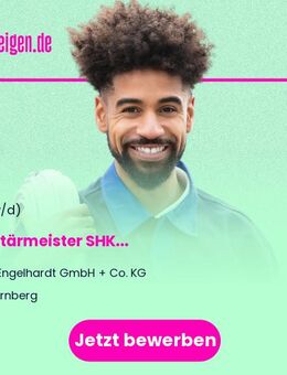 Sanitärmeister SHK (m/w/d) - Nürnberg