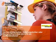 Verfahrenstechniker, Elektrotechniker oder Werkstofftechniker (m/w/d) als Inbetriebnehmer - Berlin