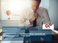 Sachbearbeiterin/Sachbearbeiter (w/m/d) im Bereich Finanzen - 1166/2025 - Bonn