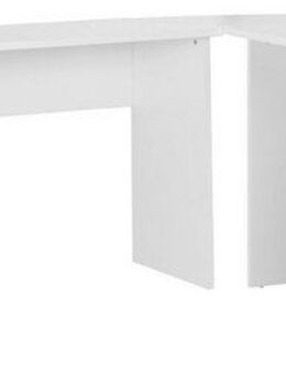 FMD Eckschreibtisch, Winkel-Schreibtisch, beidseitig montierbar, Maße 205/155x75,4x65,0 cm