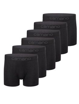Camano Boxershorts Boxershorts Unterhosen Herren elastischer Gummibund ohne