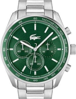Lacoste Chronograph VANCOUVER 2011346, Quarzuhr, Armbanduhr, Herrenuhr, Stoppfunktion, Edelstahlarmband