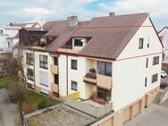 Helle, gemütliche 3-Zi-Wohnung, 90m², in Wendelstein bei Nürnberg mit Balkon, EBK, Garage & Stellplatz! - Wendelstein