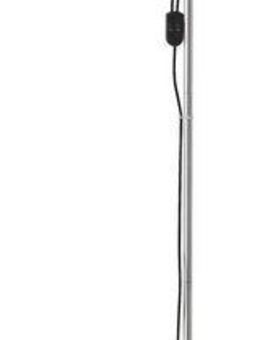 Brilliant Deckenfluter Spari, Lesearm, ohne Leuchtmittel, 180 cm Höhe, Ø 25 cm, E27 + E14, Aluminium/Kunststoff