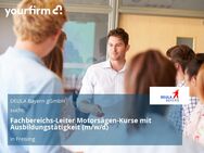 Fachbereichs-Leiter Motorsägen-Kurse mit Ausbildungstätigkeit (m/w/d) - Freising