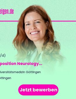 PhD position Neurology (f/m/d) - Göttingen