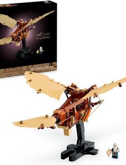 LEGO® Leonardo da Vincis Fluggerät (10363), LEGO Icons Konstruktionsspielsteine, (493 St), Made in Europe