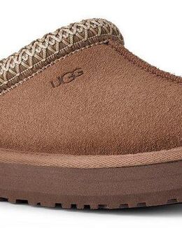 UGG K TAZZ Pantoffel, Plateau Clog, Mule, Hausschuh mit Zierborte