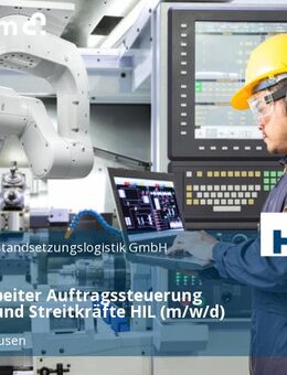 Sachbearbeiter Auftragssteuerung Wirkverbund Streitkräfte HIL (m/w/d) - Sondershausen