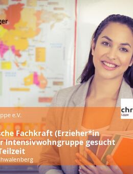 Pädagogische Fachkraft (Erzieher*in m/w/d) für Intensivwohngruppe gesucht Vollzeit / Teilzeit - Schieder-Schwalenberg