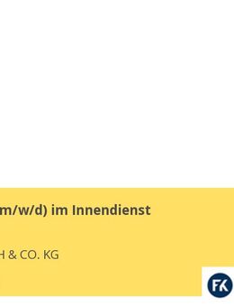 Bürokraft (m/w/d) im Innendienst - Neuwied