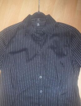 H & M Bluse  schwarz mit Streifen - Neunkirchen Zentrum