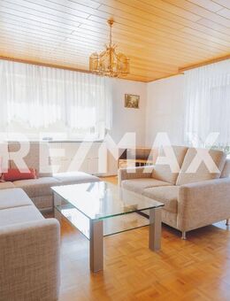 RE/MAX: 3-Zi.-Whg. DIREKT BEZUGSFREI! Sehr gepflegte DHH mit 2 x 3-Zi.-Wohnungen in ruhiger Lage - Rietheim-Weilheim