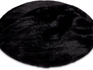 Gino Falcone Fellteppich Kuschelteppich Chiara, rund, Höhe: 30 mm, Kunstfell, Kaninchenfell-Haptik, besonders weicher Langflor