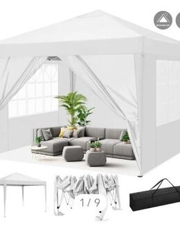 Aluminium Faltpavillon 3x3x2,6 m - neuwertig und unbenutzt - Herne