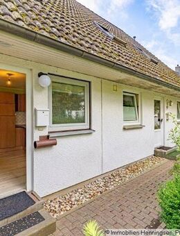 Klein & mein ! RMH mit kleinem Garten in gepflegtem Zustand - Norderbrarup