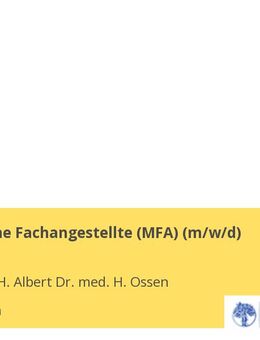Medizinische Fachangestellte (MFA) (m/w/d) - Schweich