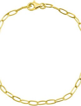 Firetti Charm-Armband Schmuck Geschenk Gold 375 Armkette Rundankerkettengl. 3,0 mm breit