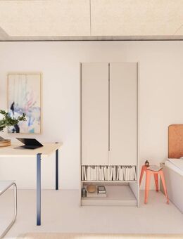 WE24 All-inclusive-Miete: exklusiver vollmöblierter Neubau, 1-Zi-Wohnung mit Balkon und Einbauküche - Aachen