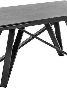 Stolkom Sp.z.o.o. Esstisch Charly Esszimmertisch Keramik, ausziehbar 280 cm, BxHxT 180x75x95 cm, Keramikoberfläche,Tischplatte beidseitig ausziehbar 180 auf 280 cm