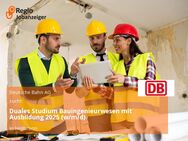 Duales Studium Bauingenieurwesen mit Ausbildung 2025 (w/m/d) - Heilbronn