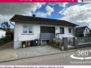Grolsheim: Massiv gebauter Bungalow auf großem, sonnigem Grundstück in ansprechender Wohnlage - Grolsheim