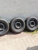 Winterräder / Winterreifen auf Stahlfelge / Räder / Reifen in 09600