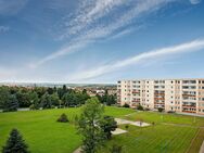 Mit dem Aufzug ganz hoch und den Blick genießen - Zeitz