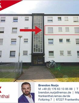 ** Ihre Chance: Helle 4-Zimmer-Wohnung mit Loggia und Garage ** - Frankenthal (Pfalz)