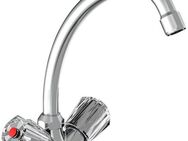 Schütte Spültischarmatur Duo Mix Niederdruck Armatur Küche, schwenkbarer Wasserhahn, Mischbatterie