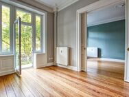 DREAMHOUSE Immobilien: Rarität - wunderschöne Altbauwohnung mit seitlichem Alsterblick - Hamburg