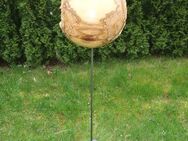 „Erde“ – Skulptur aus blitzgetroffenem Ahornholz - Halfing