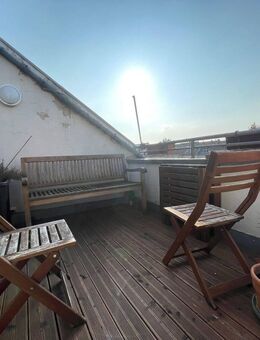 3-Zimmer-Dachgeschosswohnung mit Balkon und Stellplatz in Schleußig! - Leipzig